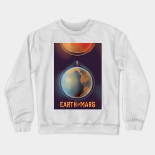 Earth To Mars Crewneck Sweatshirt